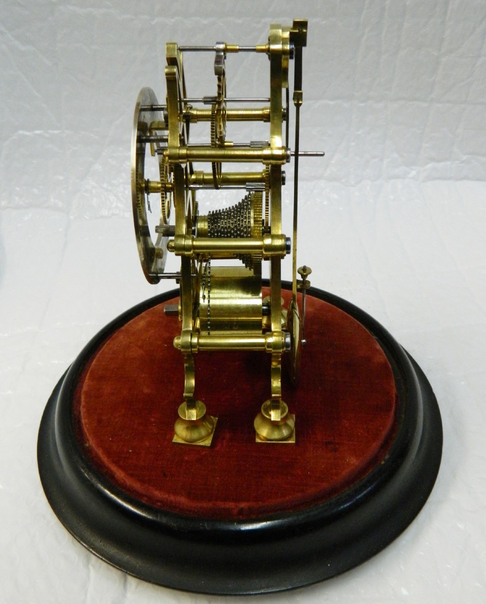 small skeleton clock - Charles Brown Edinburgh View IV