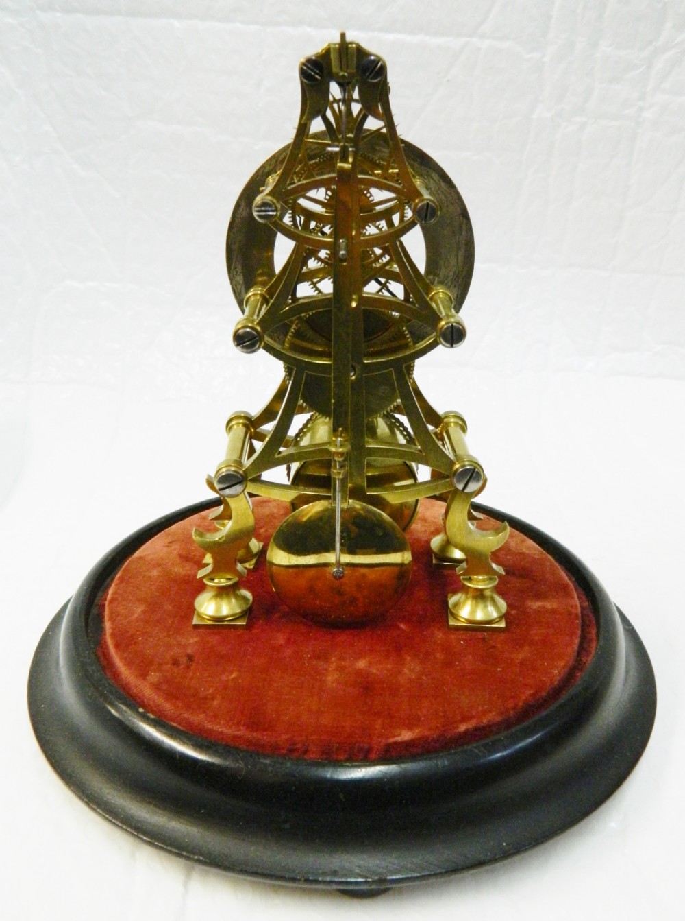 small skeleton clock - Charles Brown Edinburgh View V