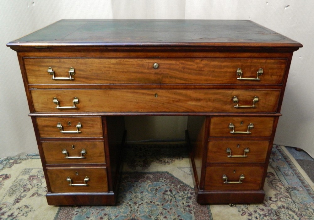 rare Georgian mahogany architects desk
