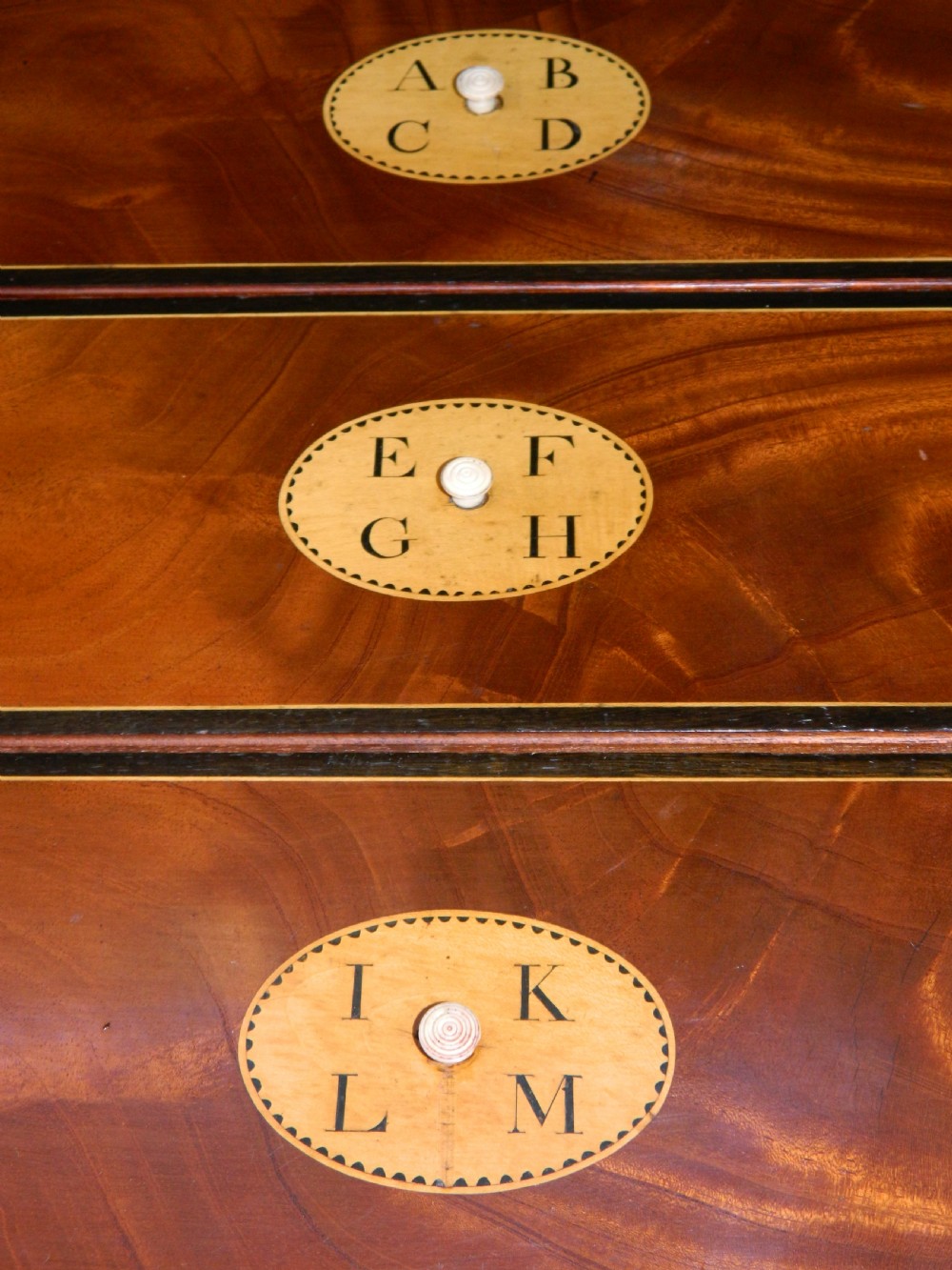rare Georgian mahogany architects desk View V