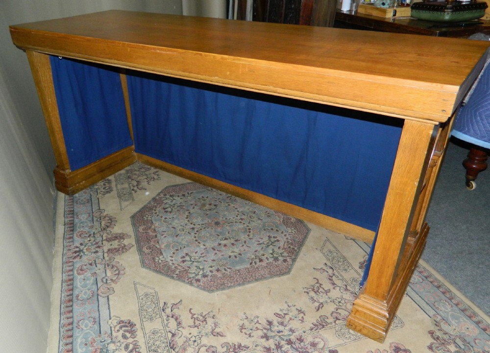 oak altar table View VI