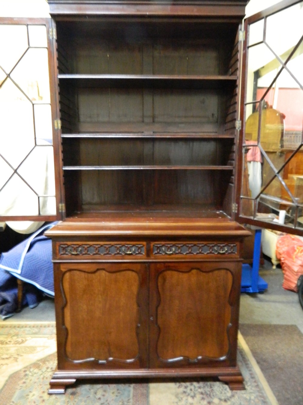 mahogany bookcase View V