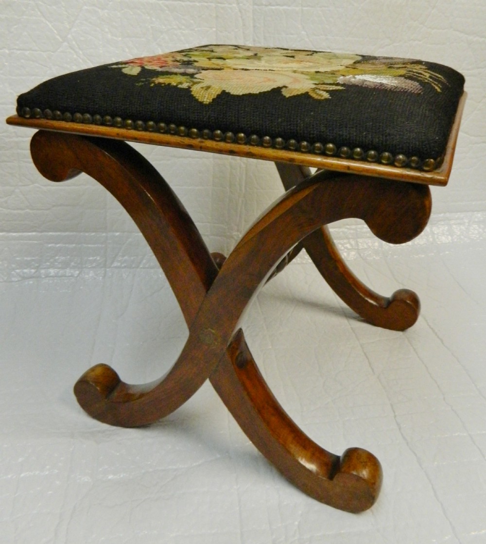 tapestry & beadwork stool