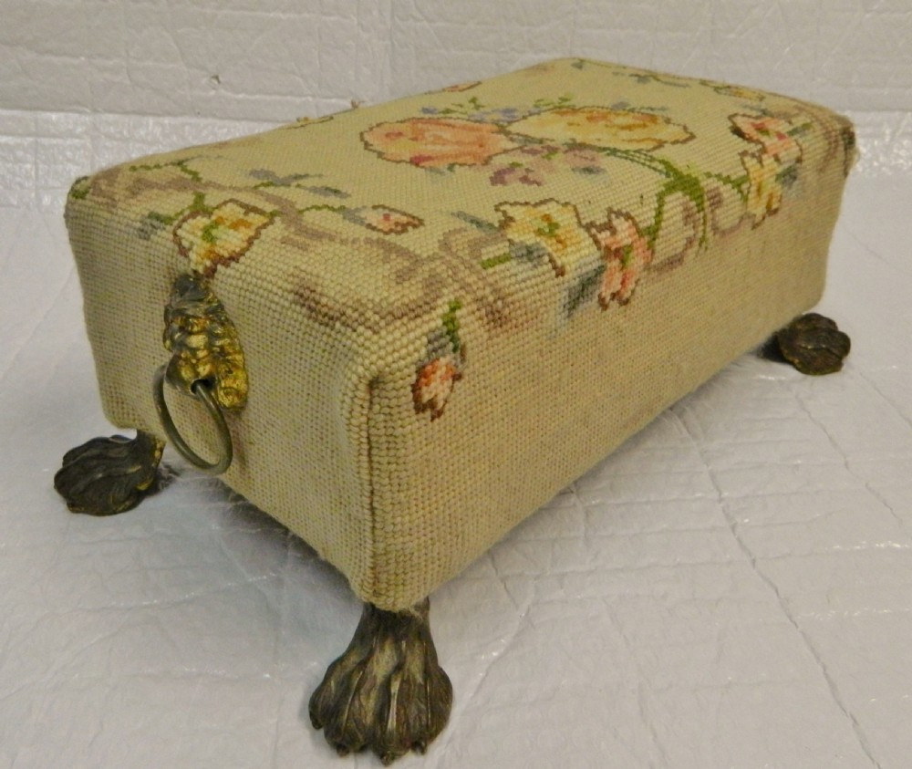 tapestry footstool View II