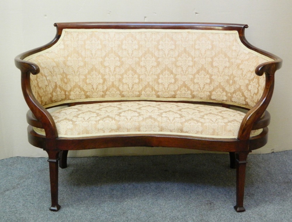 small Edwardian sofa