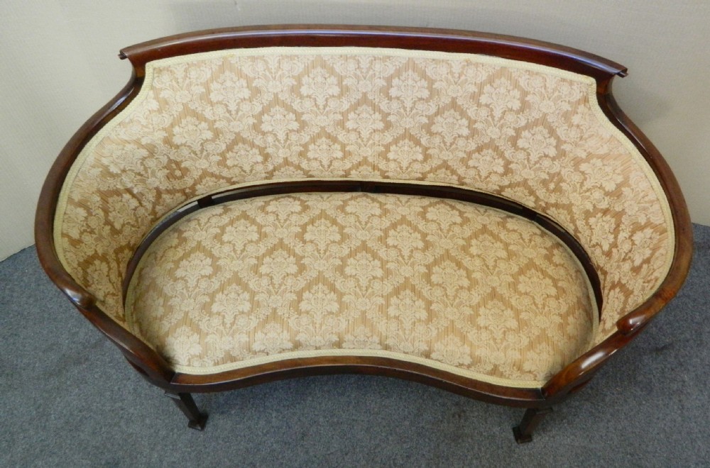 small Edwardian sofa View V