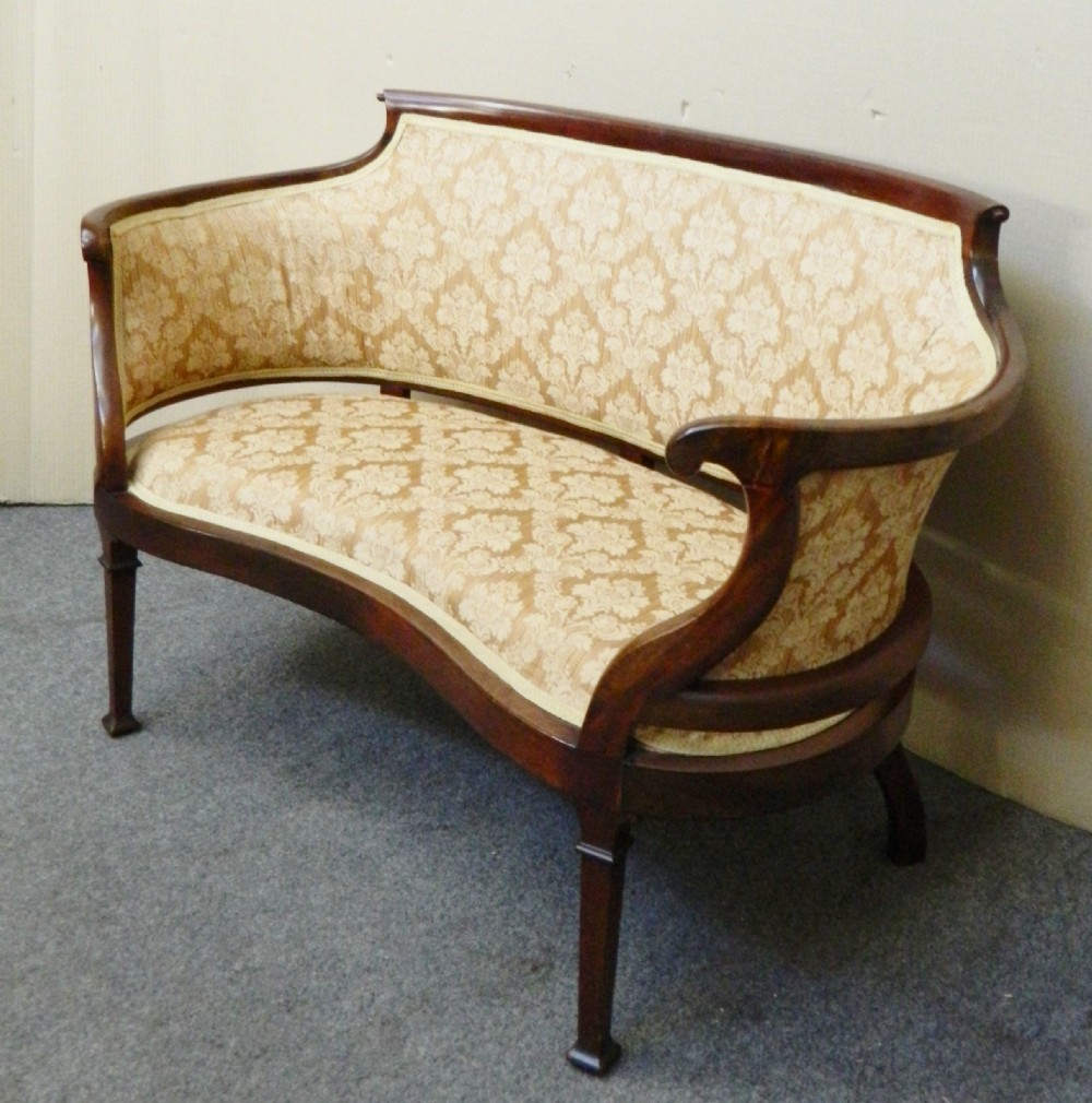 small Edwardian sofa View VI