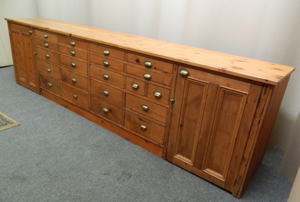 Large pine shop counter View V