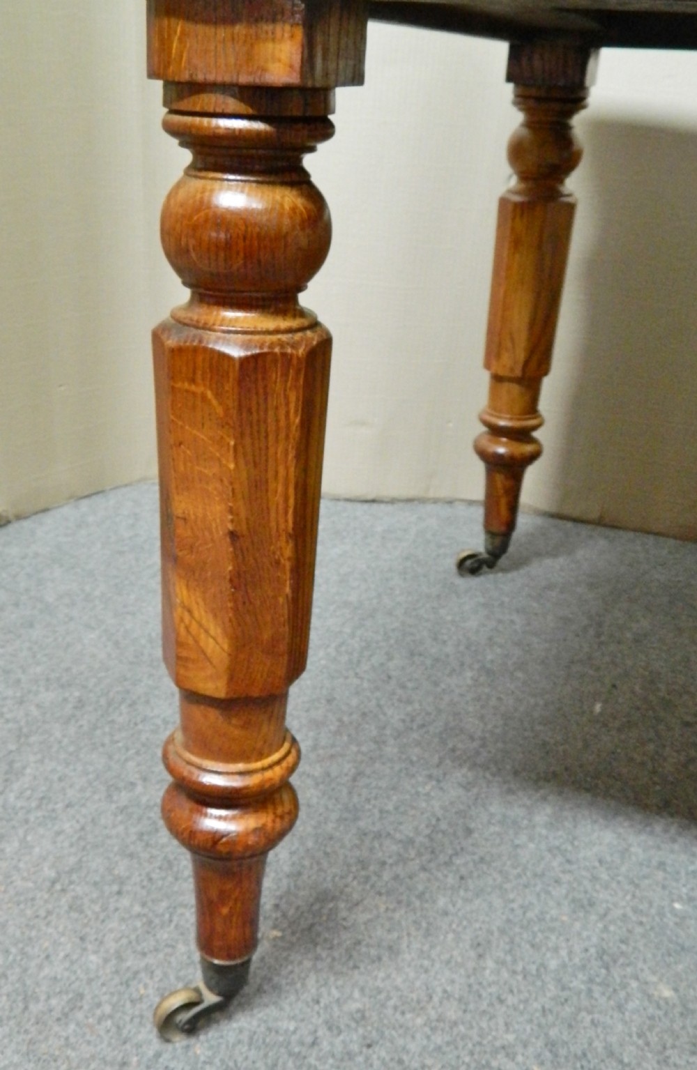 oak library table View VII