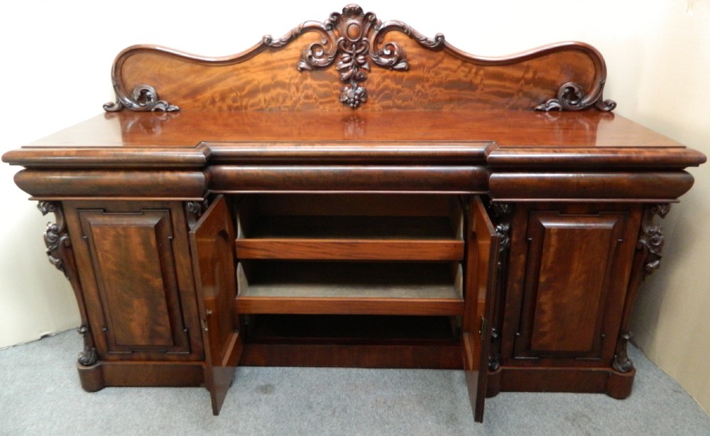 large mahogany sideboard View IV