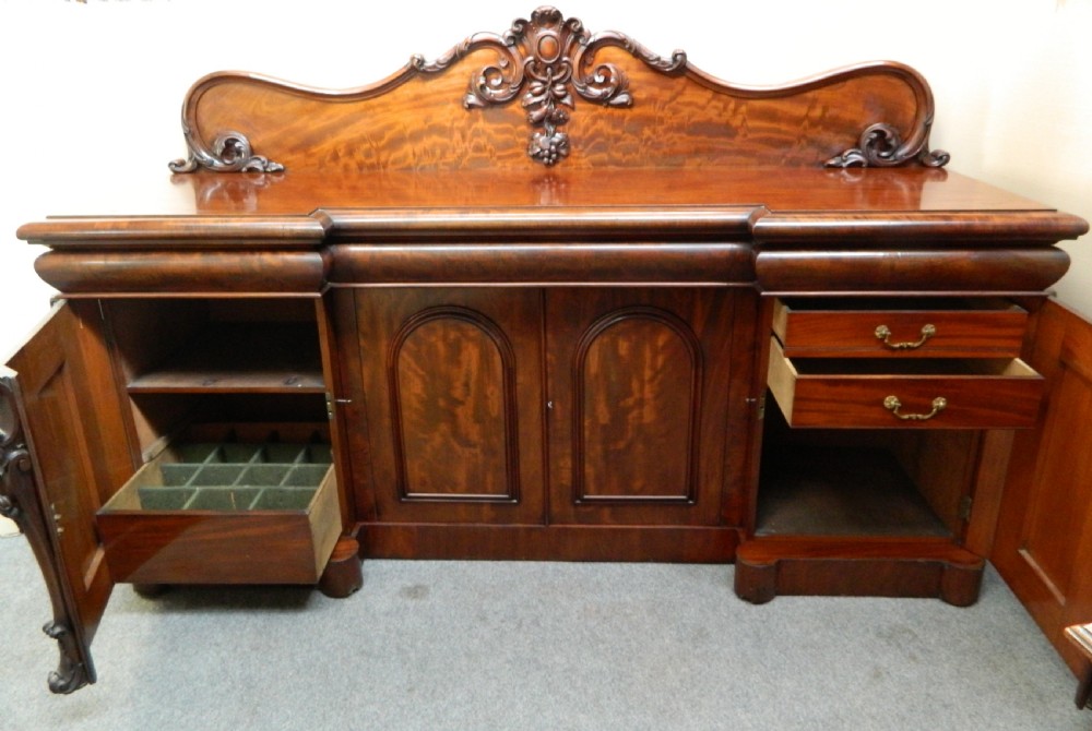 large mahogany sideboard View V