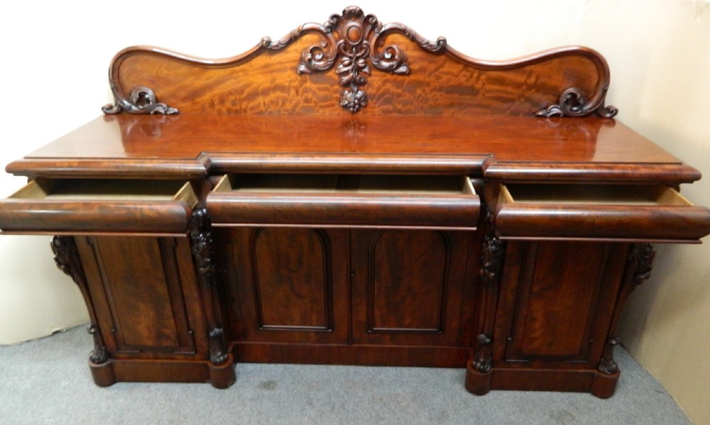 large mahogany sideboard View VI