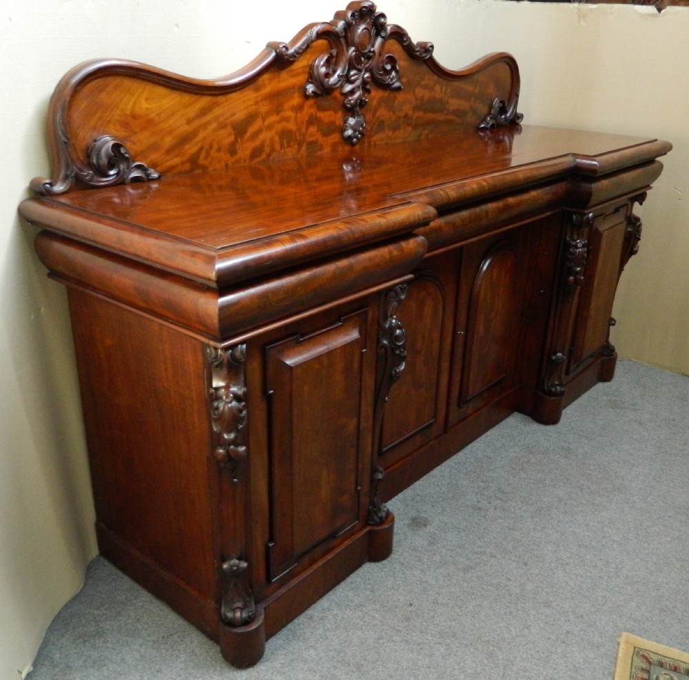 large mahogany sideboard View VII