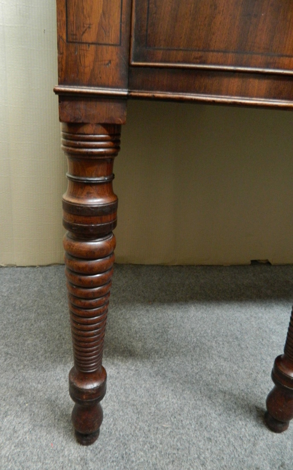 large Georgian mahogany sideboard View VI