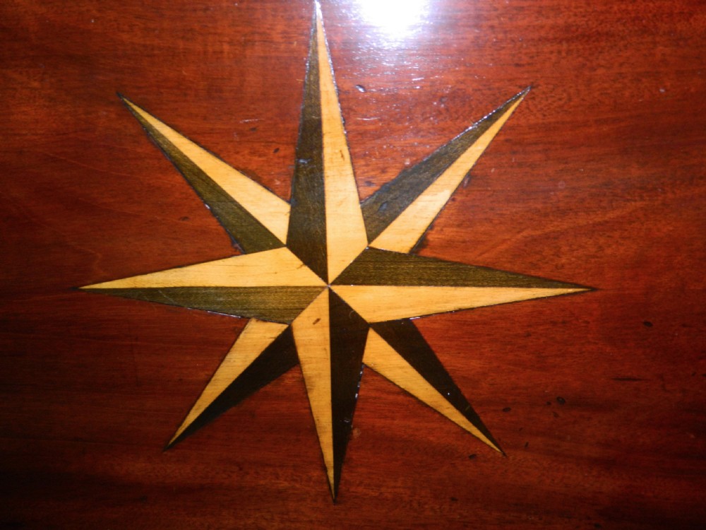 mahogany brass bound trunk View VIII