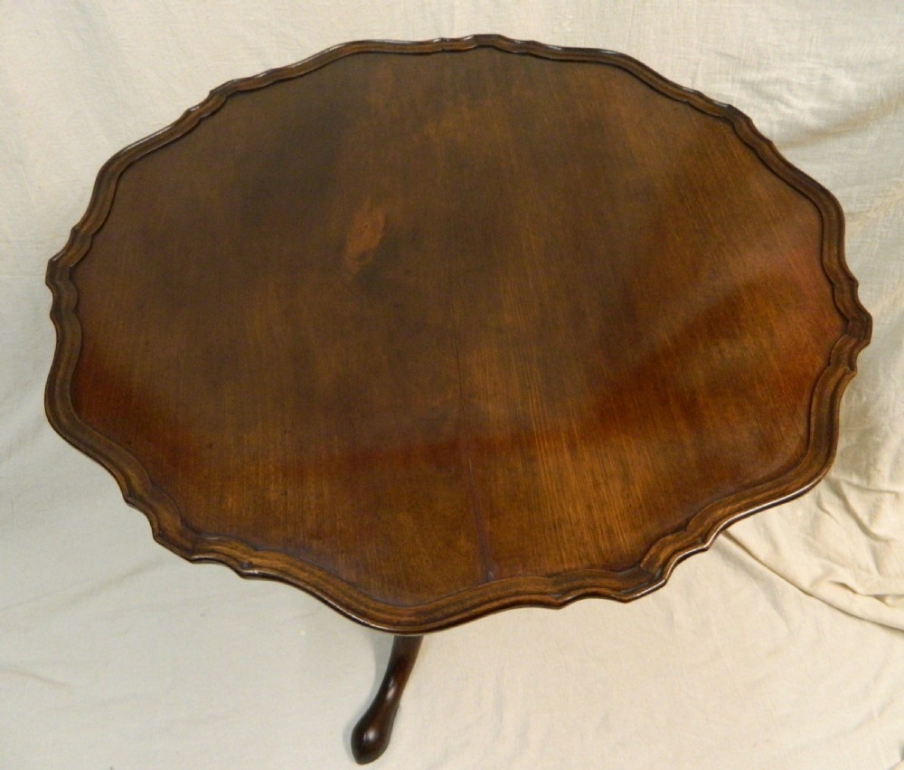 Georgian mahogany tripod table View III