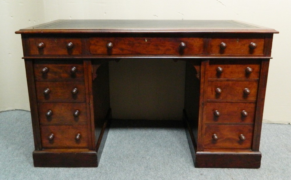 mahogany desk View II