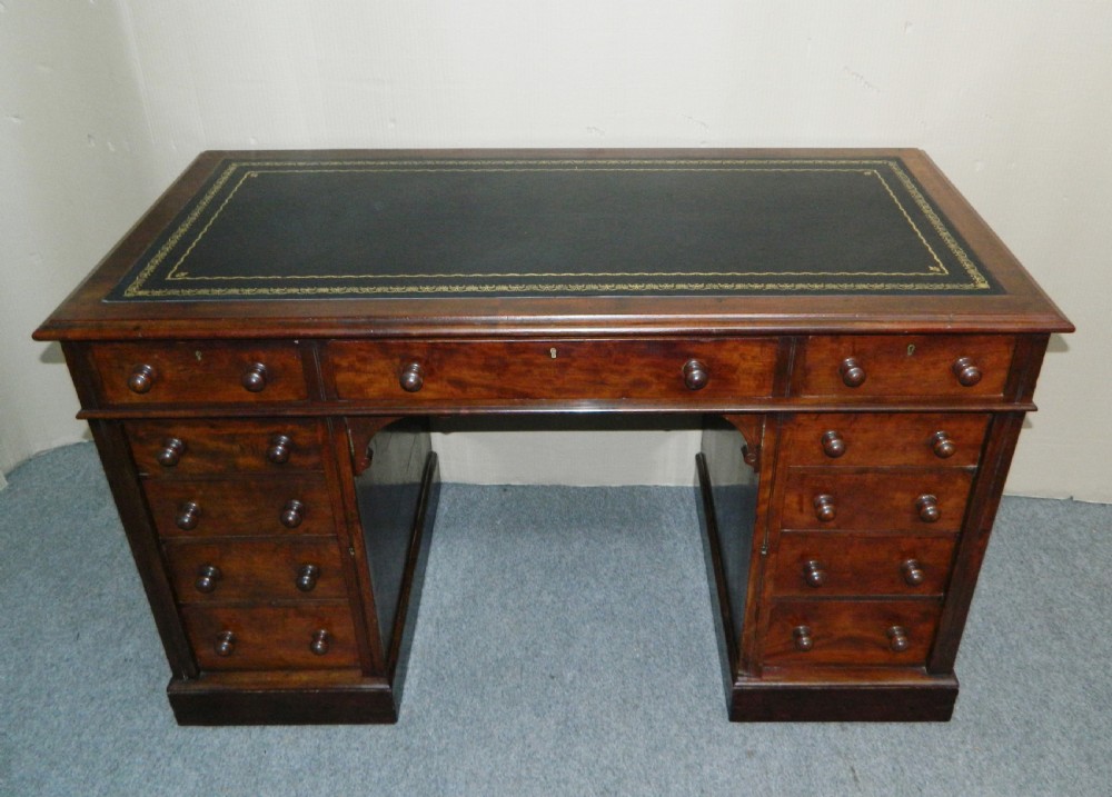 mahogany desk View III