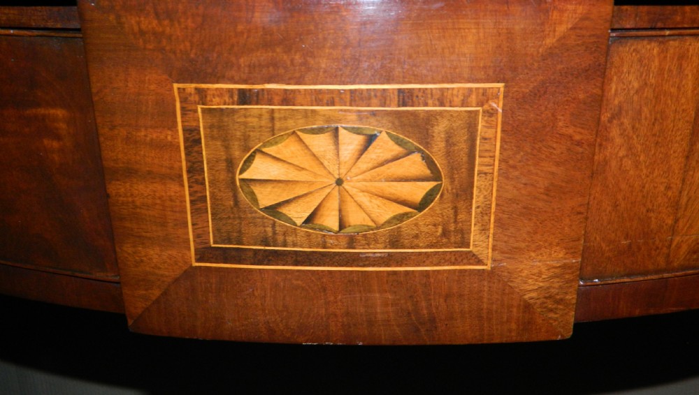 small inlaid mahogany sideboard View III