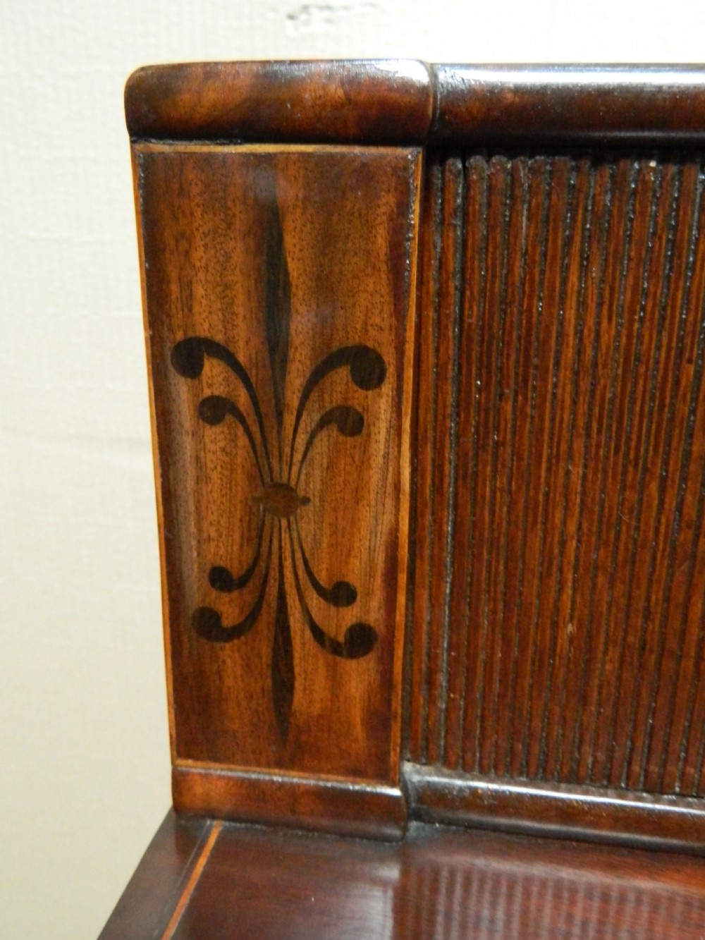 small inlaid mahogany sideboard View IV