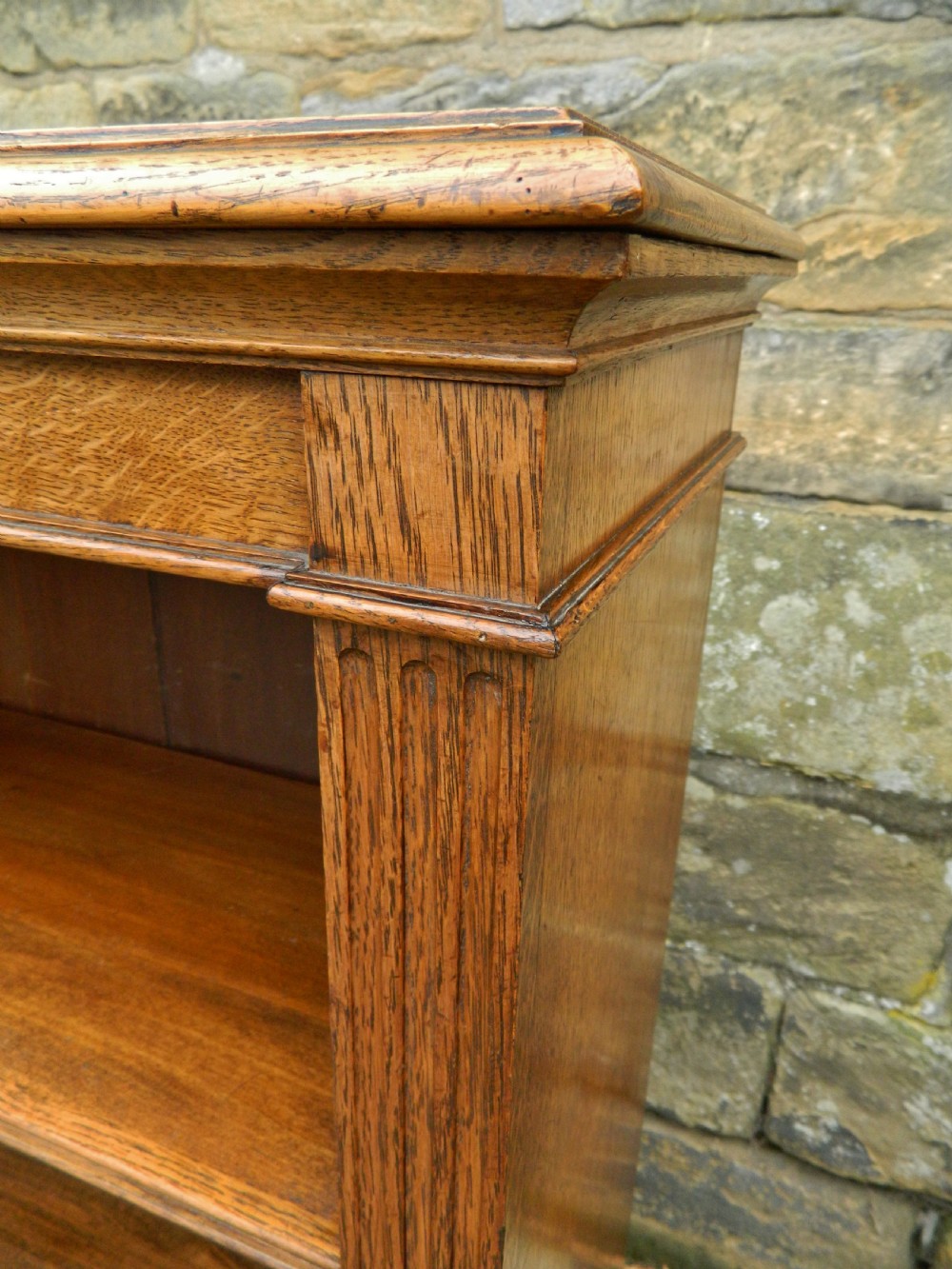 oak bookcase - Taylor of Edinburgh View V