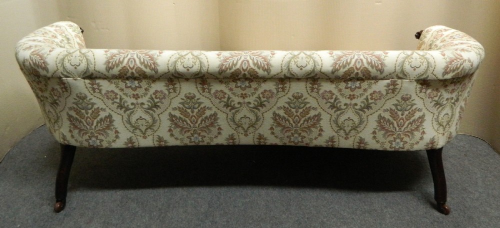 Victorian mahogany sofa View VIII
