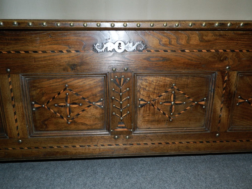 large inlaid trunk View II