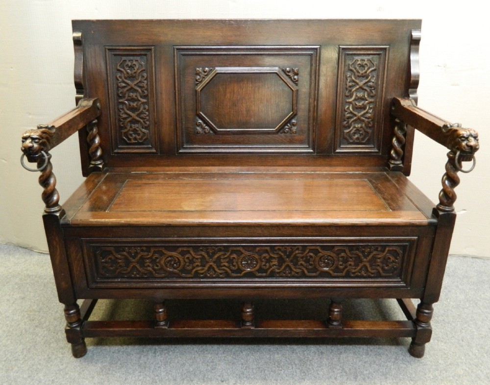 oak monks bench