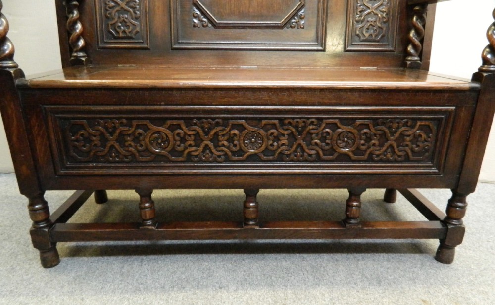 oak monks bench View IV