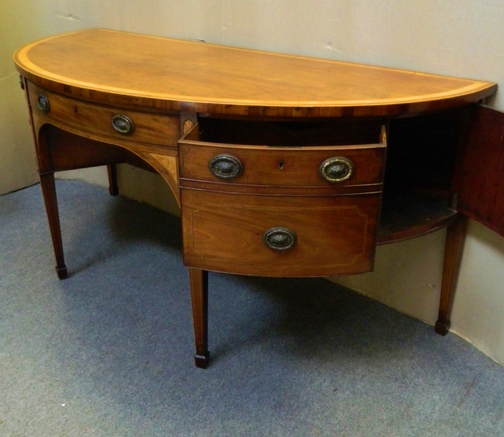Georgian mahogany sideboard View III