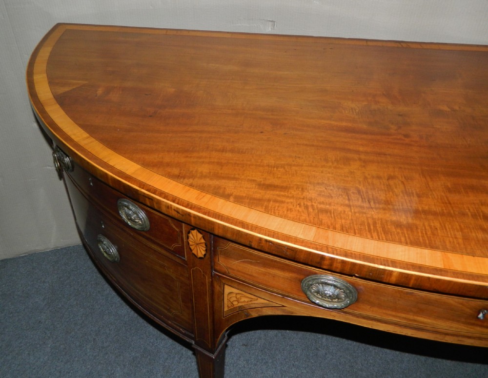 Georgian mahogany sideboard View VI
