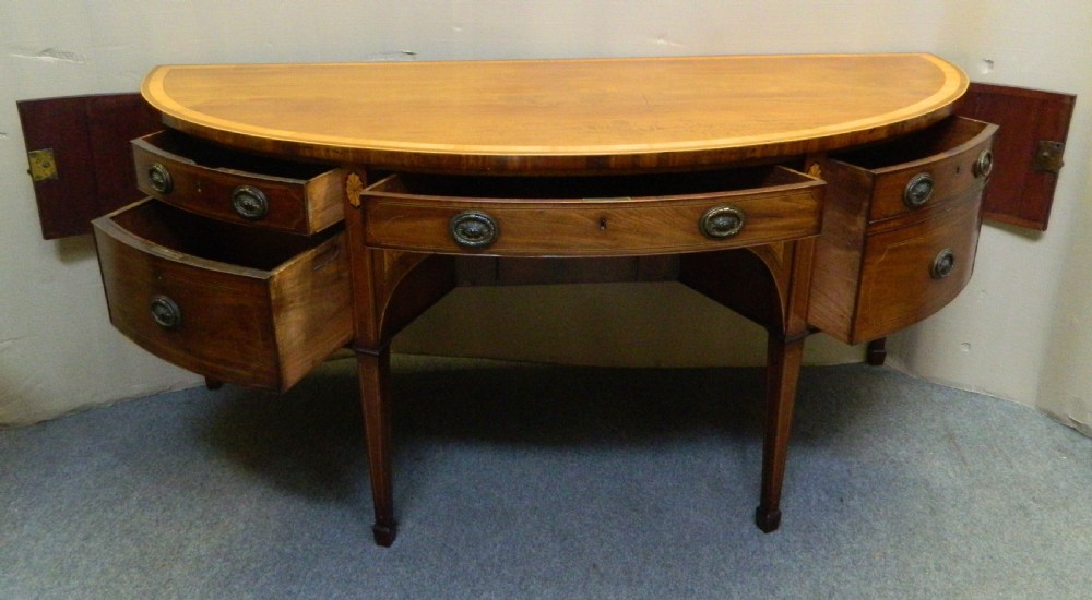 Georgian mahogany sideboard View VII