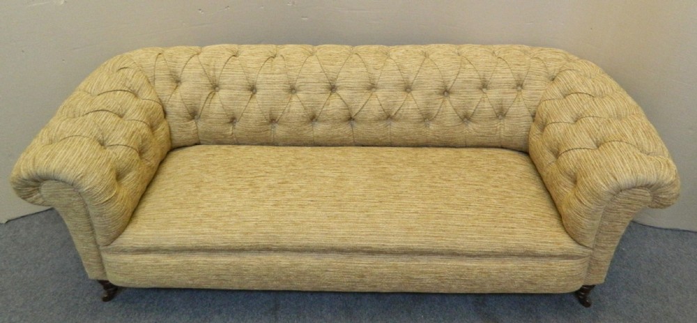 Victorian chesterfield sofa View V