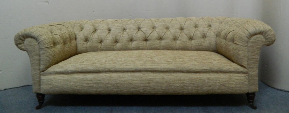 Victorian chesterfield sofa View VII