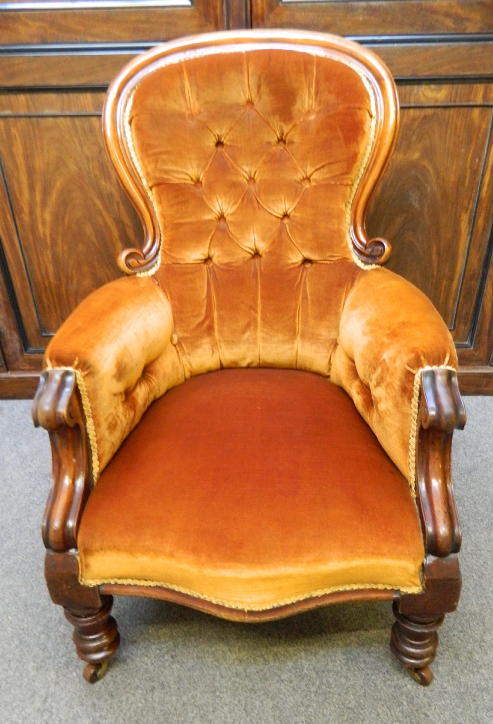 Victorian armchair
