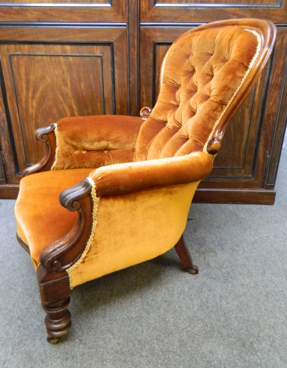 Victorian armchair View II