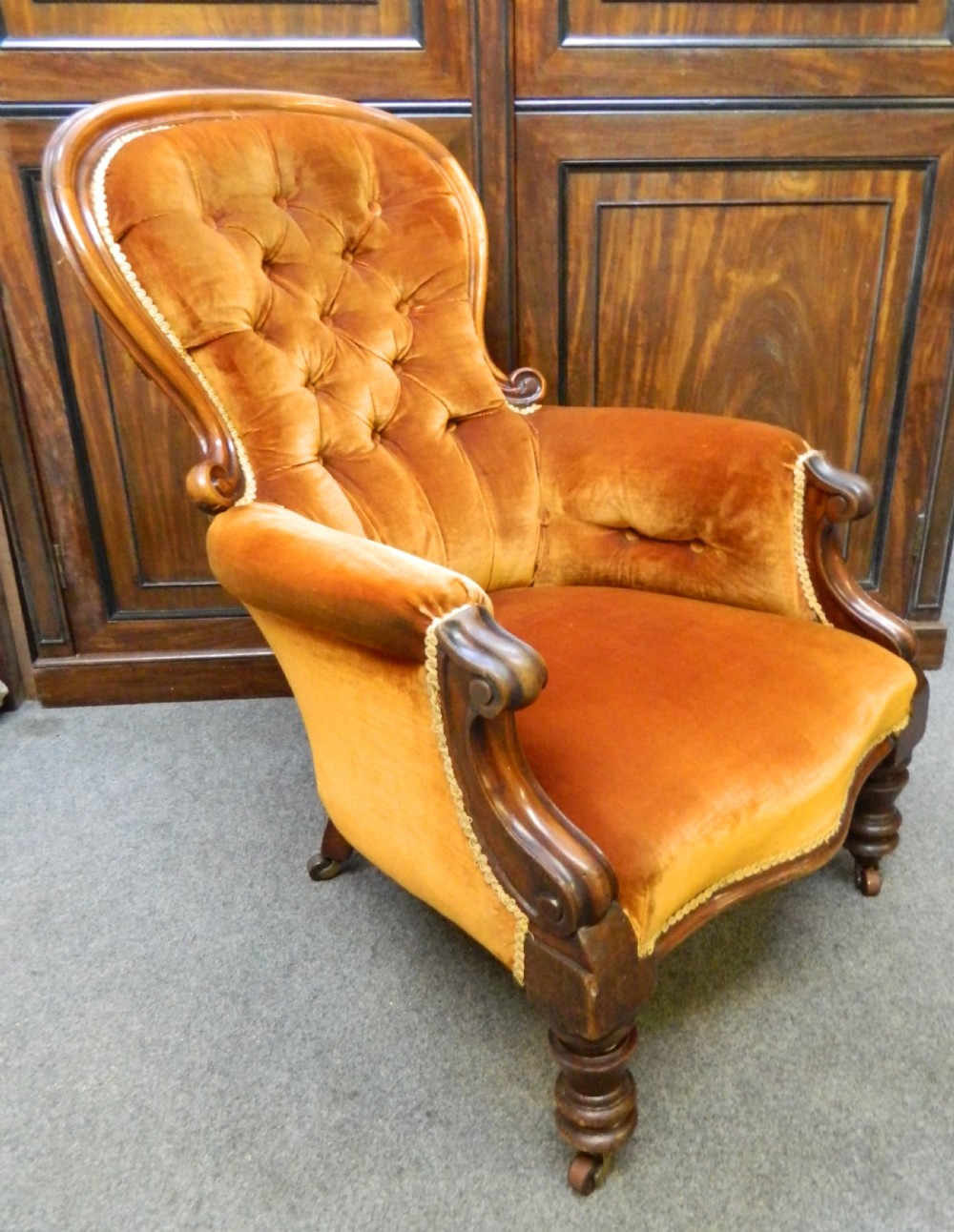 Victorian armchair View III