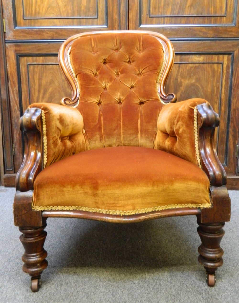 Victorian armchair View V