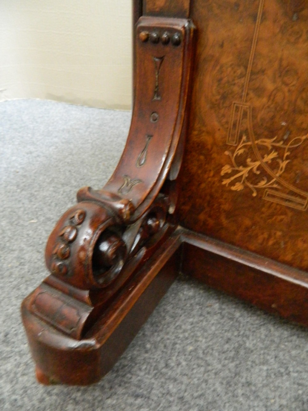 walnut davenport desk View IX