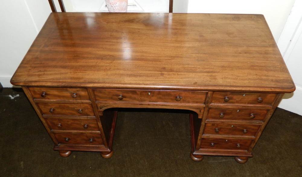mahogany desk View II