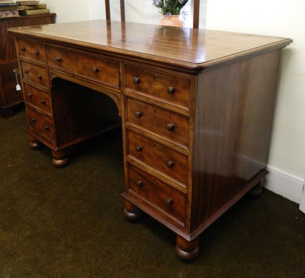 mahogany desk View III