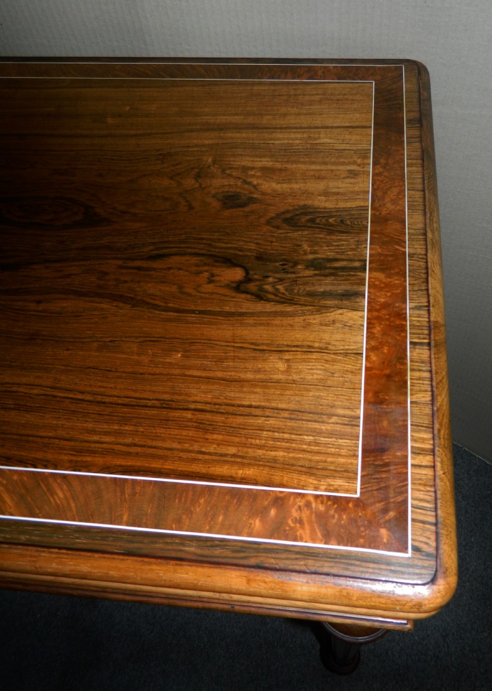 rosewood card table View V