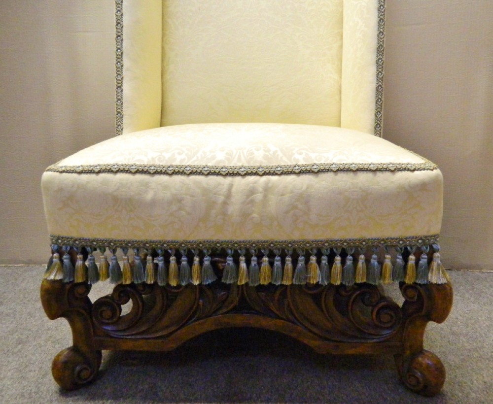 unusual high back chair View II
