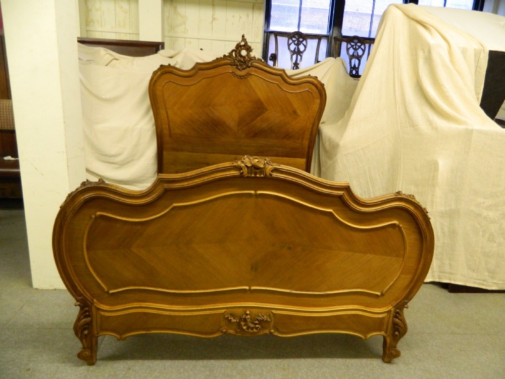 French walnut double bed View VI