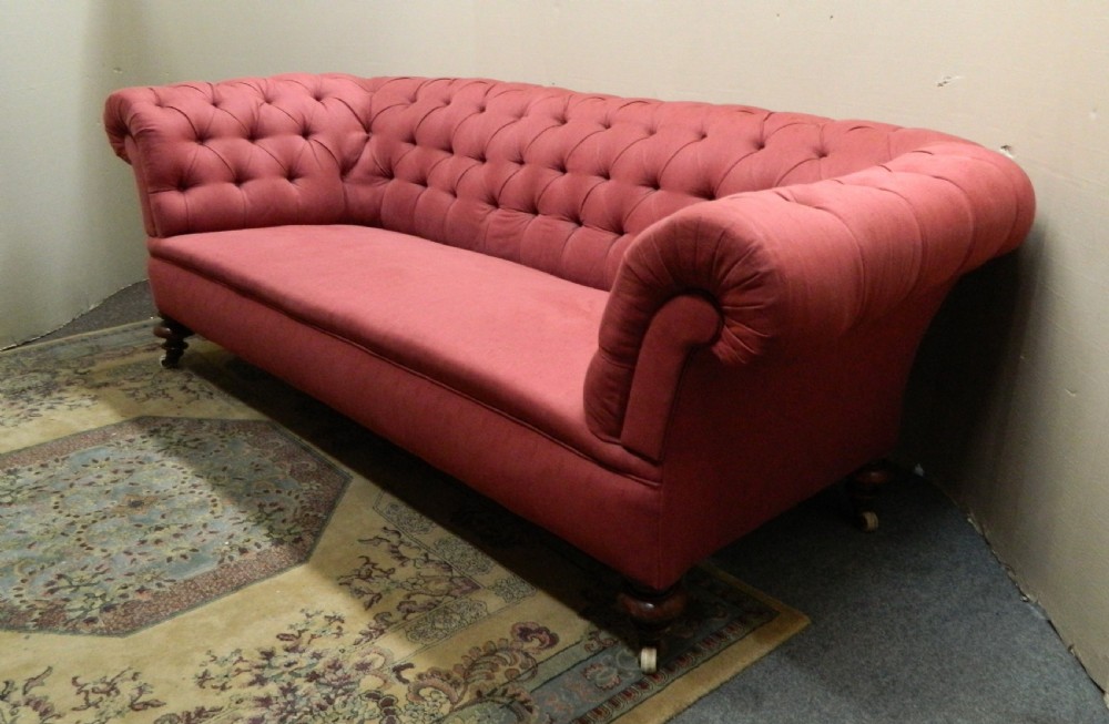 Victorian Chesterfield sofa View II