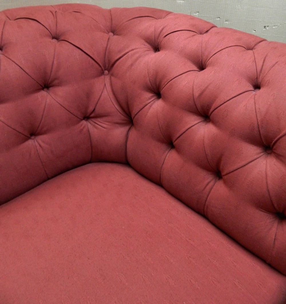 Victorian Chesterfield sofa View V