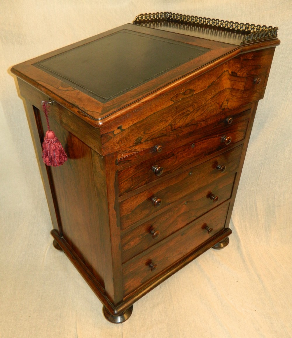 rosewood davenport desk