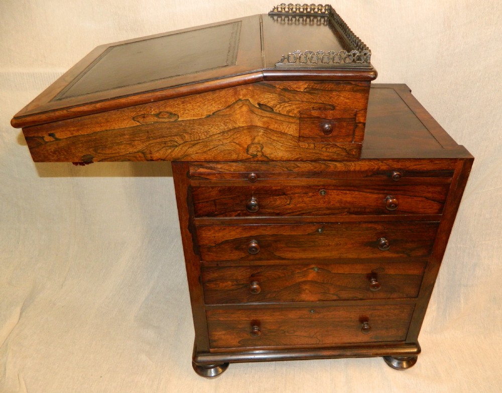 rosewood davenport desk View II