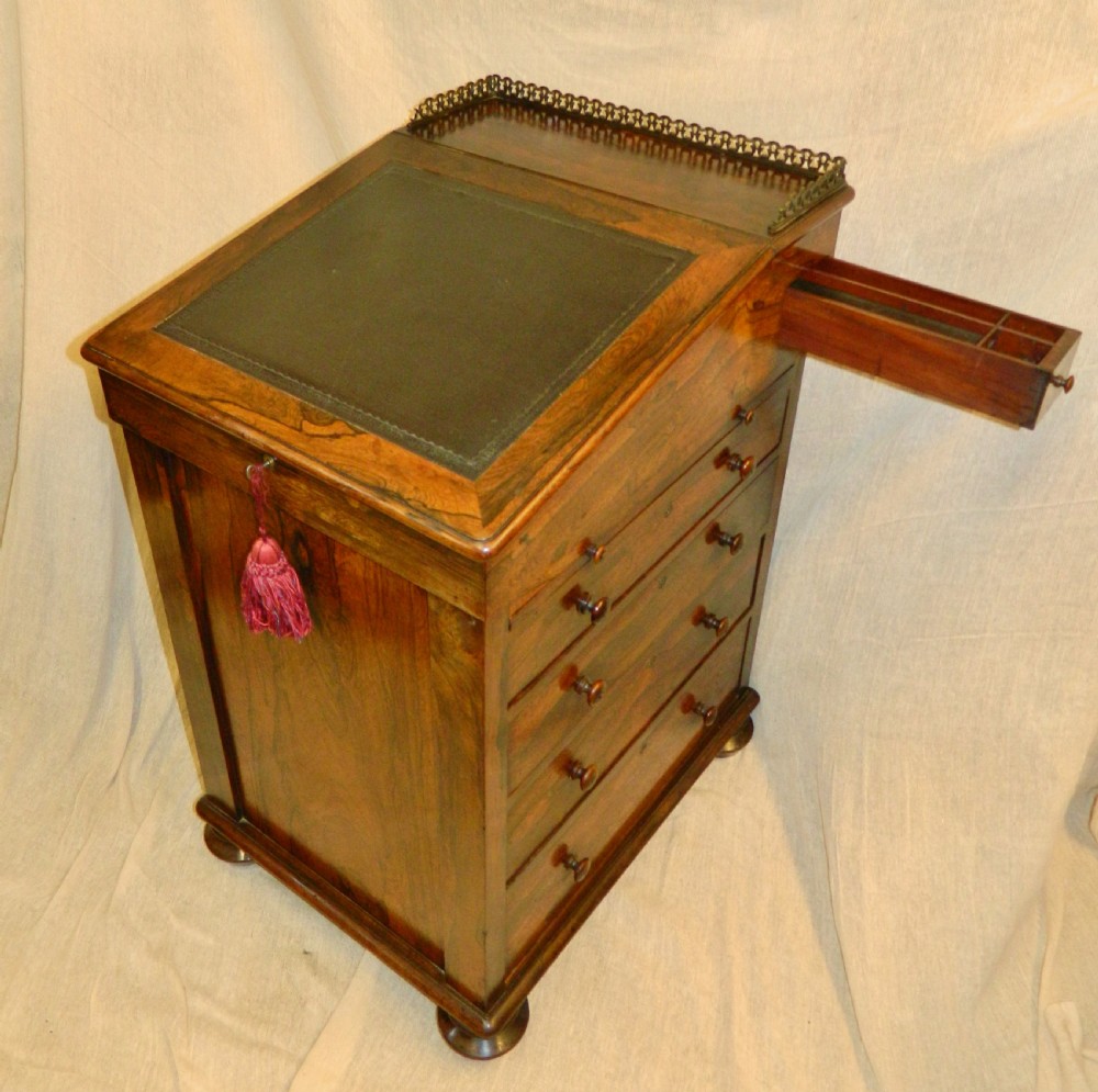 rosewood davenport desk View V