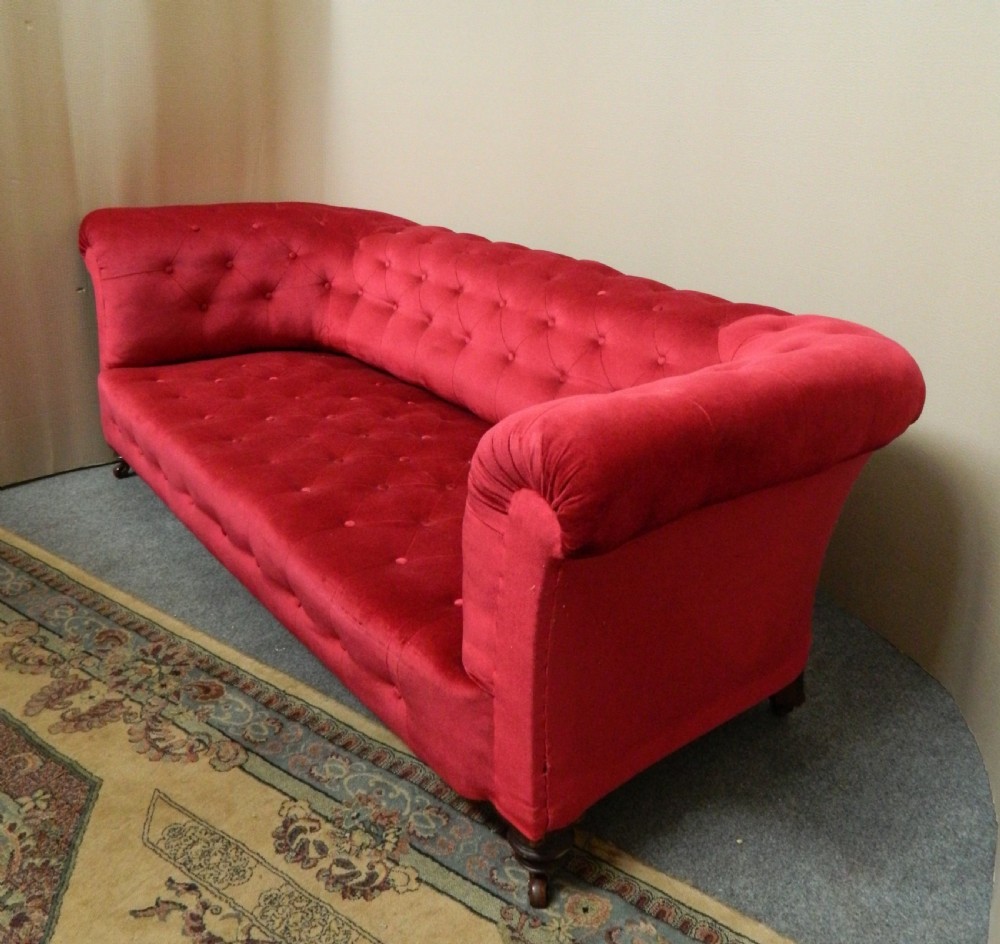 Victorian Chesterfield sofa View III